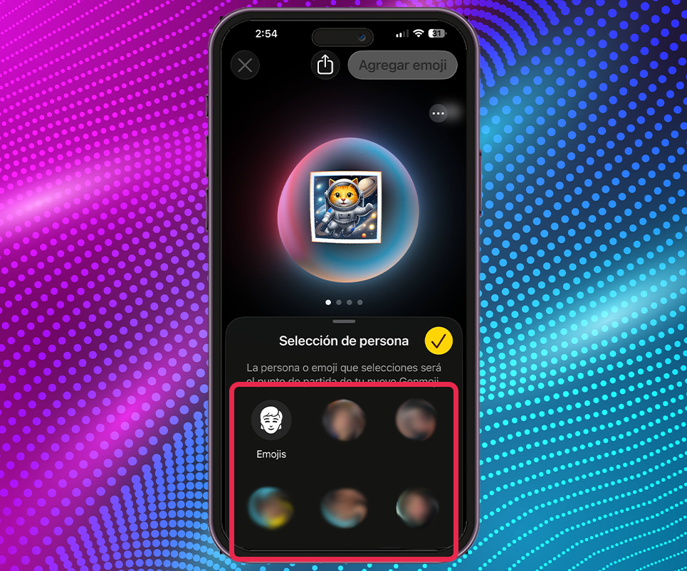 Cómo crear imágenes con Image Playground - Usa tus propias fotos