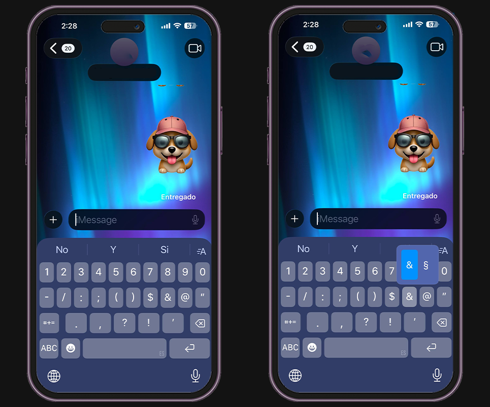 Trucos del teclado del iPhone - Escribe números mucho más rápido