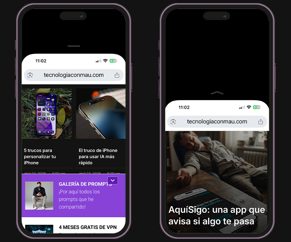 Razones por las que tu iPhone baja la pantalla solo