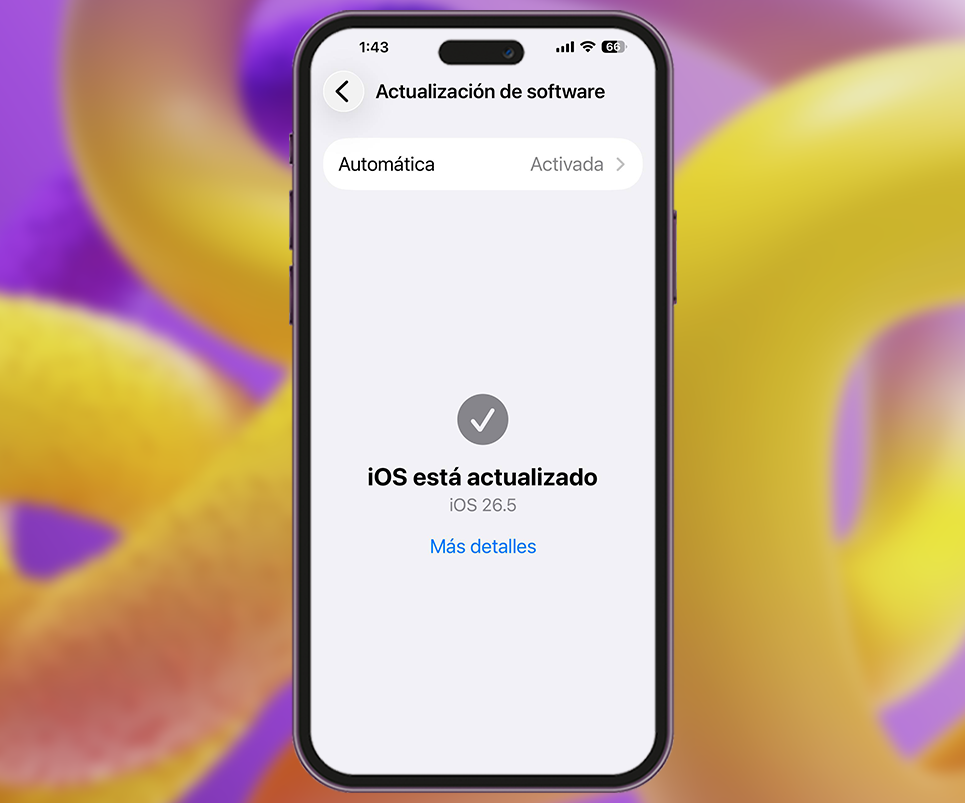 Actualiza para que disfrutes de los fondos Pride de iOS 26.5
