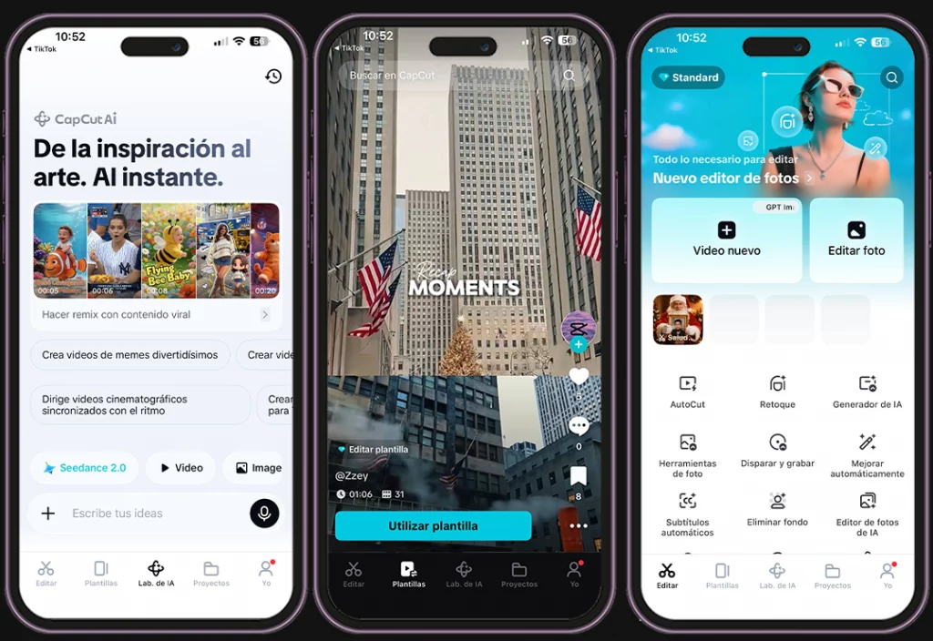 5 apps de iPhone que todo creativo debería probar - CapCut