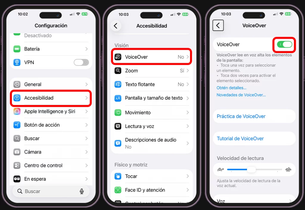 Pasos para activar la función para grabar videos con la pantalla apagada en iPhone
