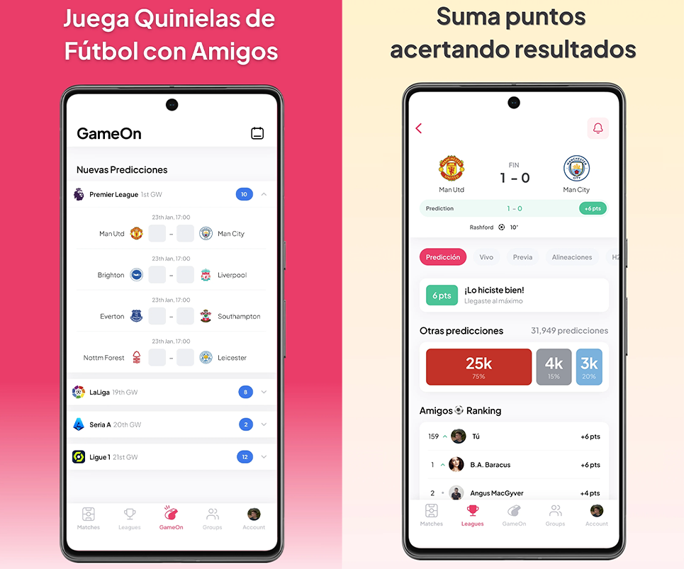 Las mejores apps de quinielas para el Mundial 2026 - GameOn