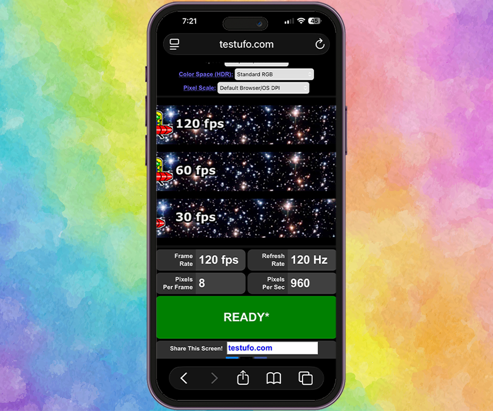 Cómo activar los 120 fps ocultos de Safari en tu iPhone
