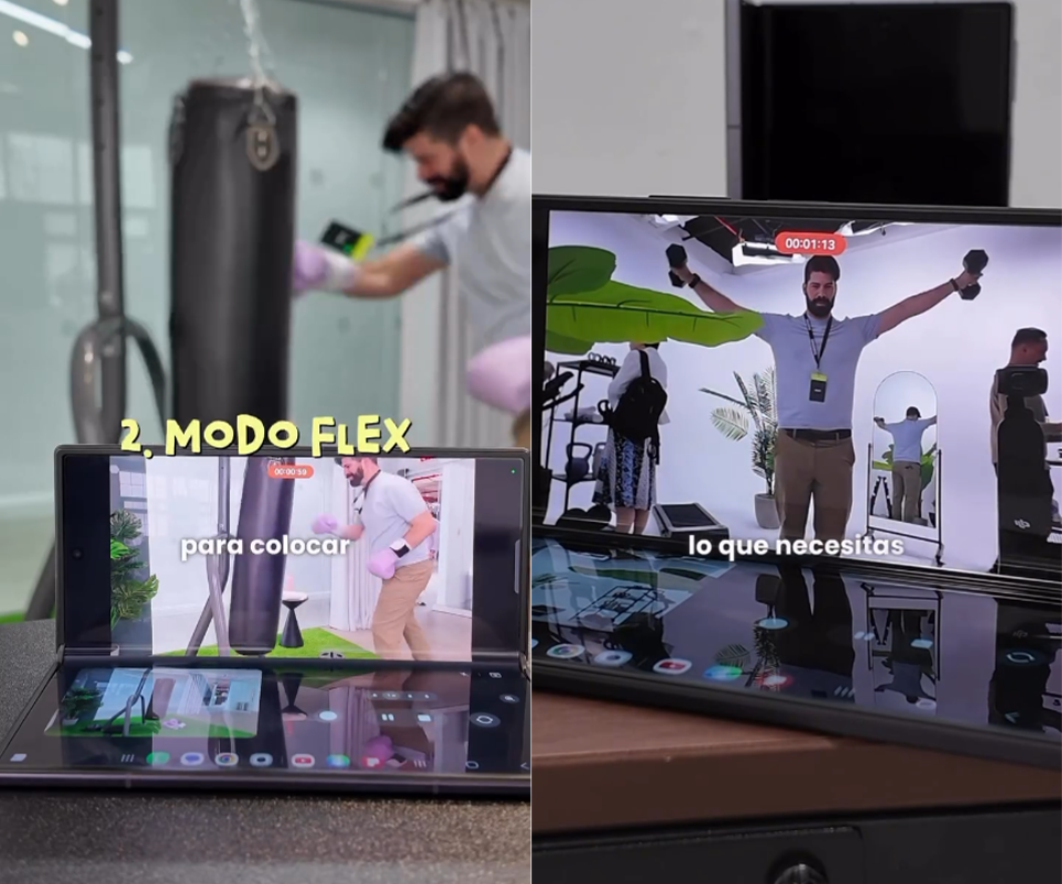 Características del Samsung Galaxy Z Fold 8 Ultra - Modo Flex