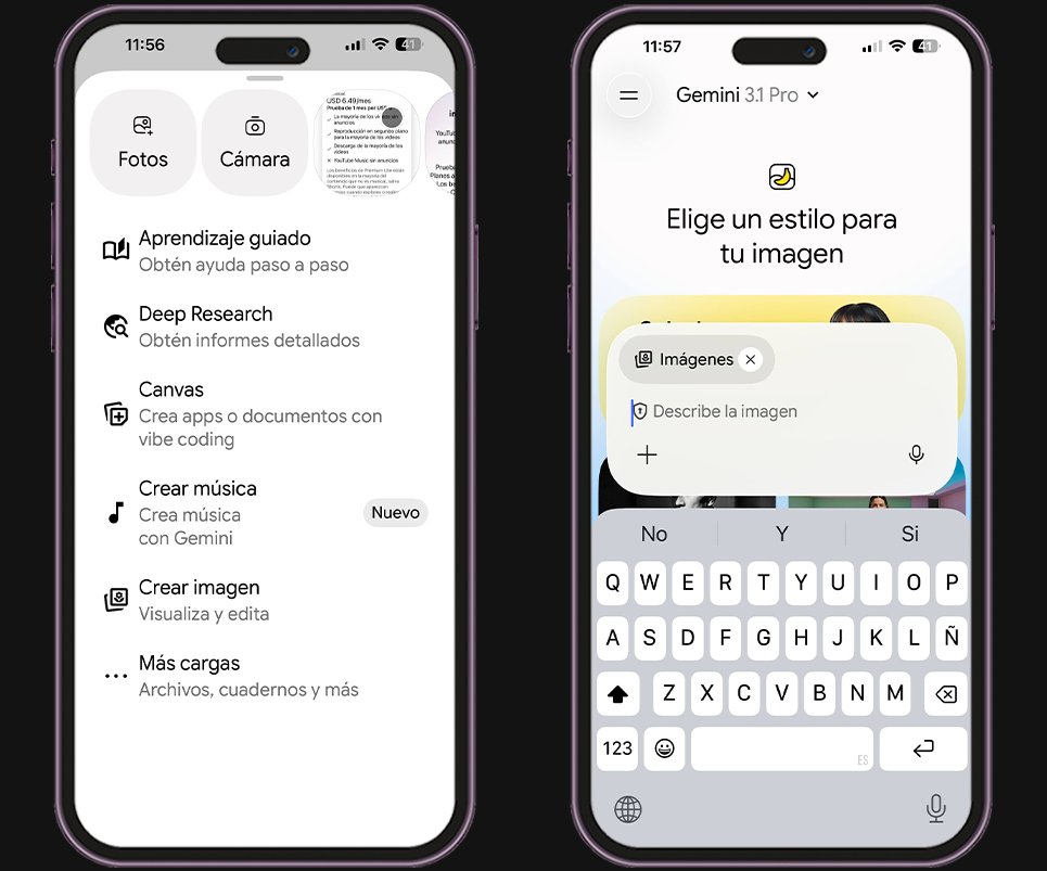 Membresías premium que sigo pagando - Gemini Ultra