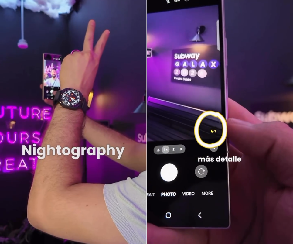 Características del Samsung Galaxy Z Fold 8 Ultra - Nightography