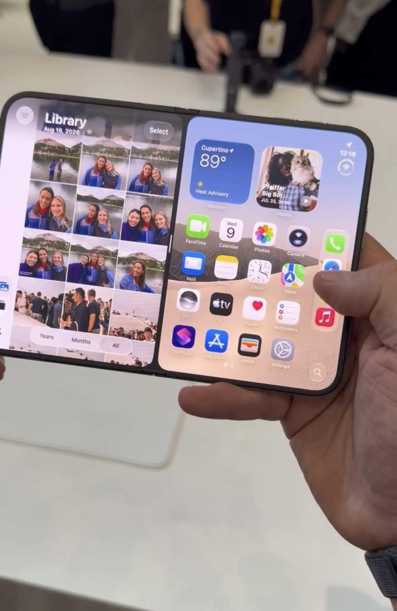 Multitarea con dos aplicaciones en iPhone Duo