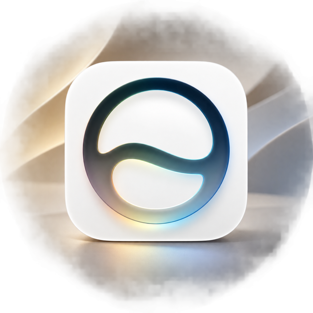 Símbolo de Siri AI en iOS 27