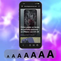 Cómo aumentar el tamaño de las letras en iPhone